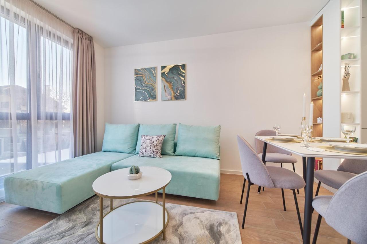 Mediterranea Complex - Luxury Apartment With Sea & Pool View! Várna Kültér fotó